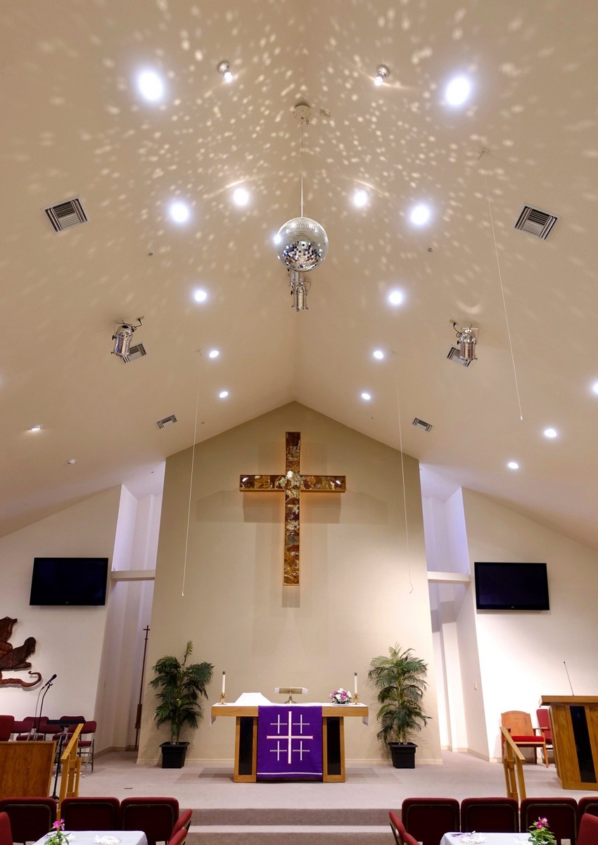 The Church Alter and the Disco Ball